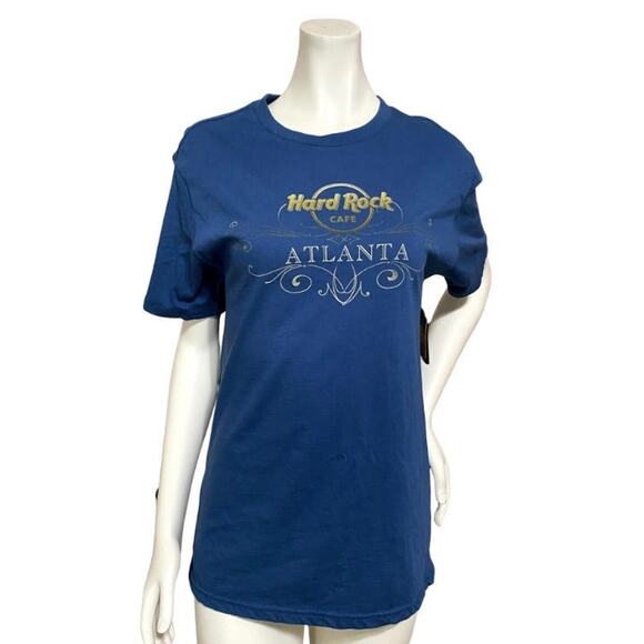 NWT Hardrock Atlanta Tee "Love All Serve All" T-Shirt Size Small - Picture 1 of 3